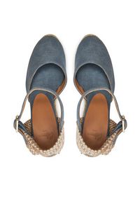 Castañer Espadryle Carol/8Ed/002 021654 Niebieski. Kolor: niebieski. Materiał: materiał #2