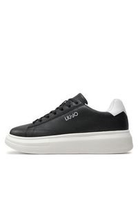 Liu Jo Sneakersy Big 01 7B4027 PX474 Czarny. Kolor: czarny. Materiał: skóra #5