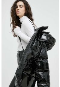 The Kooples kurtka damska kolor czarny zimowa. Kolor: czarny. Sezon: zima #7