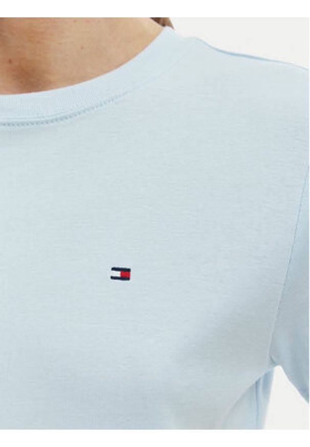 TOMMY HILFIGER - Tommy Hilfiger T-Shirt New Cody WW0WW40587 Niebieski Slim Fit. Kolor: niebieski. Materiał: bawełna