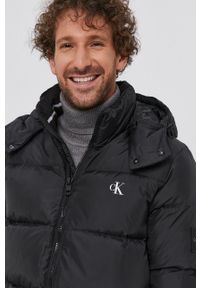 Calvin Klein Jeans Kurtka puchowa J30J318412.4890 męska kolor czarny zimowa. Okazja: na co dzień. Kolor: czarny. Materiał: puch. Sezon: zima. Styl: casual #3