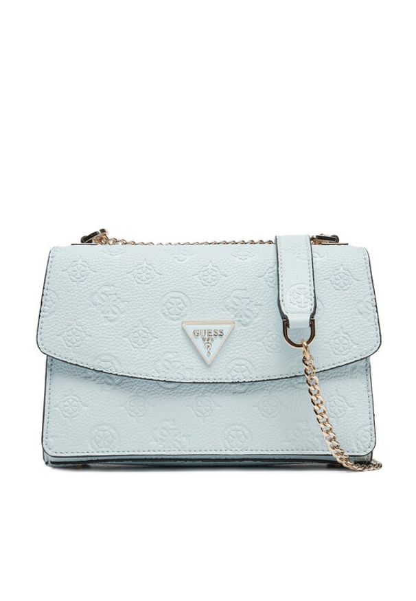 Guess Torebka HWPG93 49210 Błękitny. Kolor: niebieski. Materiał: skórzane
