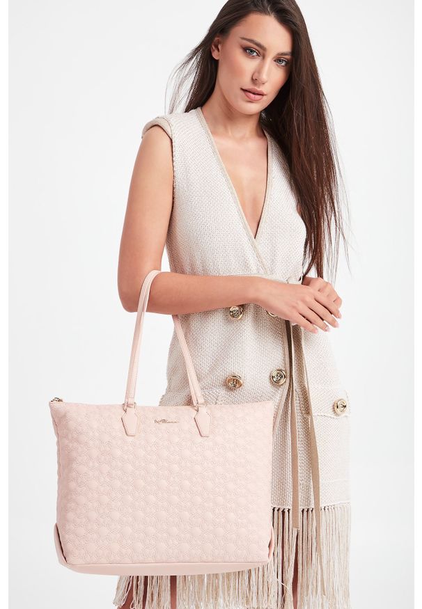 BeBlumarine - TOREBKA BE BLUMARINE. Materiał: skórzane. Rodzaj torebki: na ramię