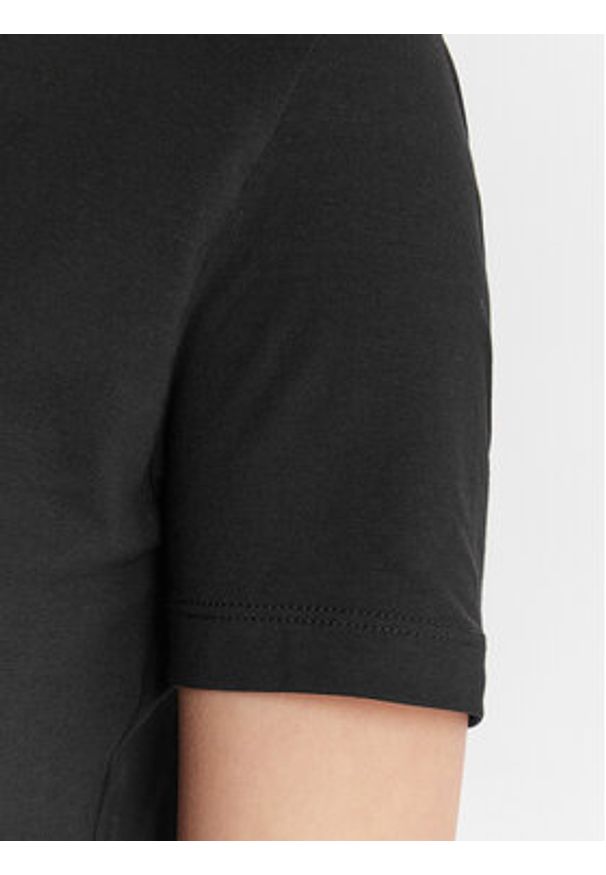 Guess T-Shirt V6RI15 J1314 Czarny Regular Fit. Kolor: czarny. Materiał: bawełna