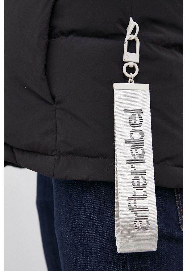 After Label Kurtka puchowa męska kolor czarny zimowa. Okazja: na co dzień. Kolor: czarny. Materiał: puch. Sezon: zima. Styl: casual