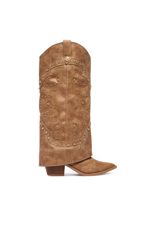 Kowbojki Steve Madden. Kolor: brązowy