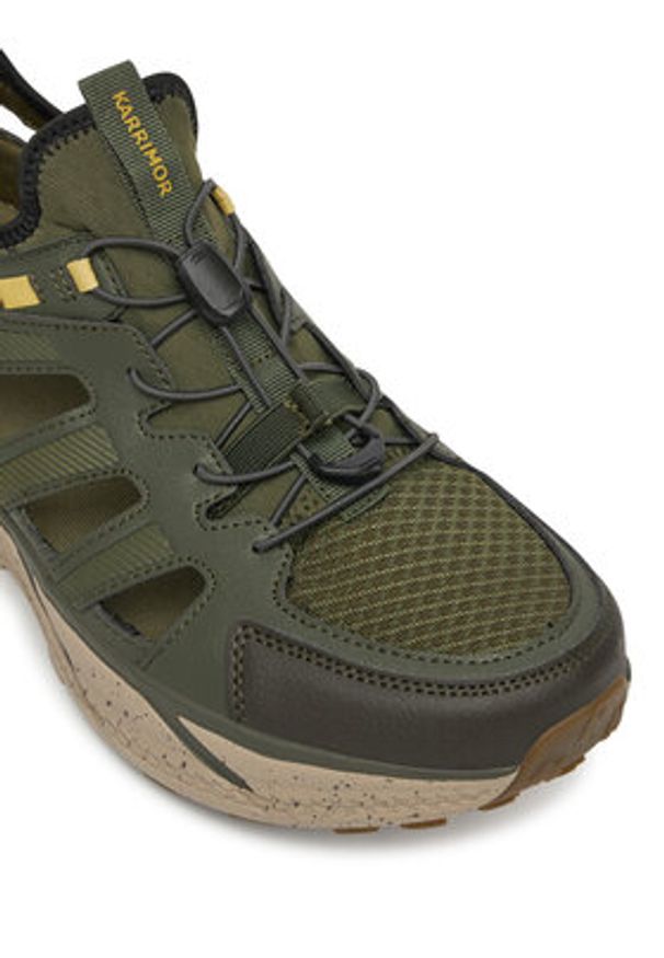 Karrimor Sandały Hamilton KM2538 Zielony. Kolor: zielony. Materiał: skóra