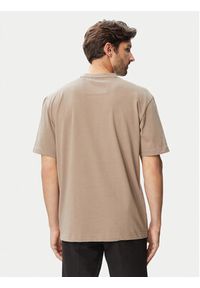 BOSS T-Shirt Tee 10 50519368 Beżowy Relaxed Fit. Kolor: beżowy. Materiał: bawełna #3