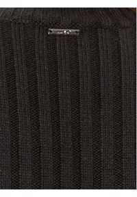 Liu Jo Sweter MF3223 MA95M Czarny Regular Fit. Kolor: czarny. Materiał: syntetyk #3