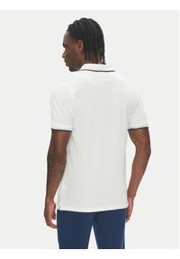 Lindbergh Polo 30-404010 Biały Relaxed Fit. Typ kołnierza: polo. Kolor: biały. Materiał: bawełna #5