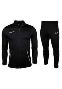 Nike - Dri-FIT Academy 21 dres treningowy 010. Kolor: biały, wielokolorowy, czarny. Materiał: dresówka. Technologia: Dri-Fit (Nike)