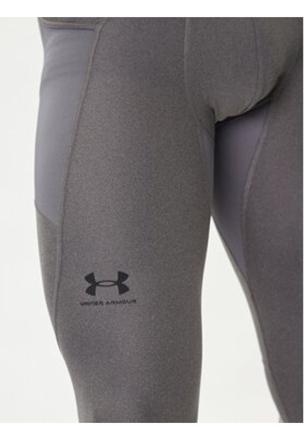Under Armour Legginsy UA HG Armour Leggings 1361586 Szary Regular Fit. Kolor: szary. Materiał: syntetyk