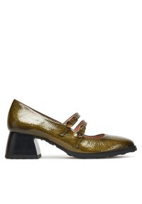 Hispanitas Półbuty HI254381 Zielony. Kolor: zielony. Materiał: skóra