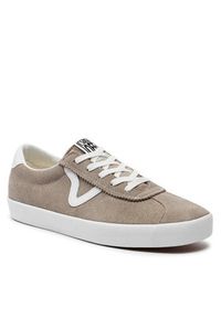 Vans Tenisówki Sport Low VN000CTDKHW1 Khaki. Kolor: brązowy. Materiał: skóra. Styl: sportowy #3