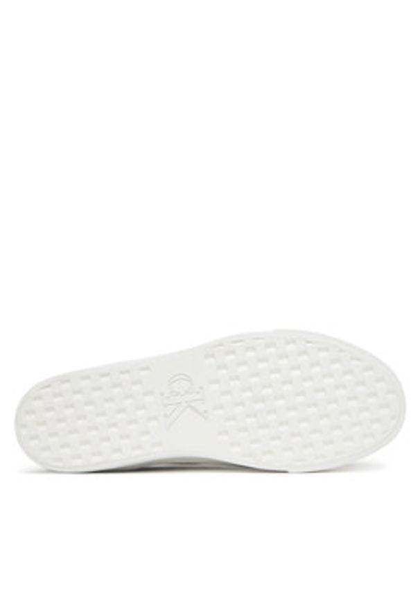 Calvin Klein Jeans Sneakersy Vulc Flatform Mg Nylon Mix YW0YW01896 Czarny. Kolor: czarny. Materiał: skóra