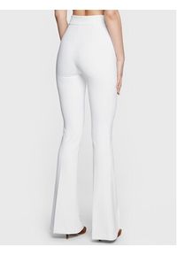 Elisabetta Franchi Spodnie materiałowe PA-047-31E2-V230 Biały Slim Fit. Kolor: biały. Materiał: syntetyk #4