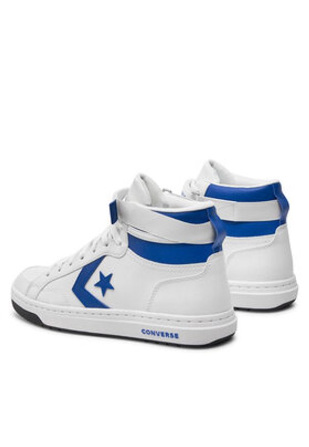 Converse Sneakersy Pro Blaze V2 Synthetic Leather A07514C Biały. Kolor: biały. Materiał: skóra