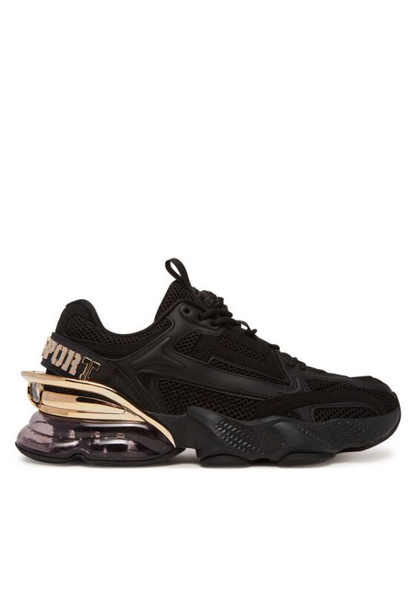 Plein Sport Sneakersy Thunderbeast // GEN.X.05 SAES USC0750 STE003N Czarny. Kolor: czarny. Materiał: materiał