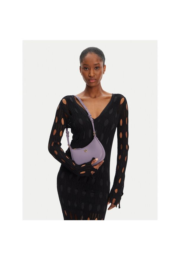 Pinko - Torebka PINKO. Kolor: fioletowy