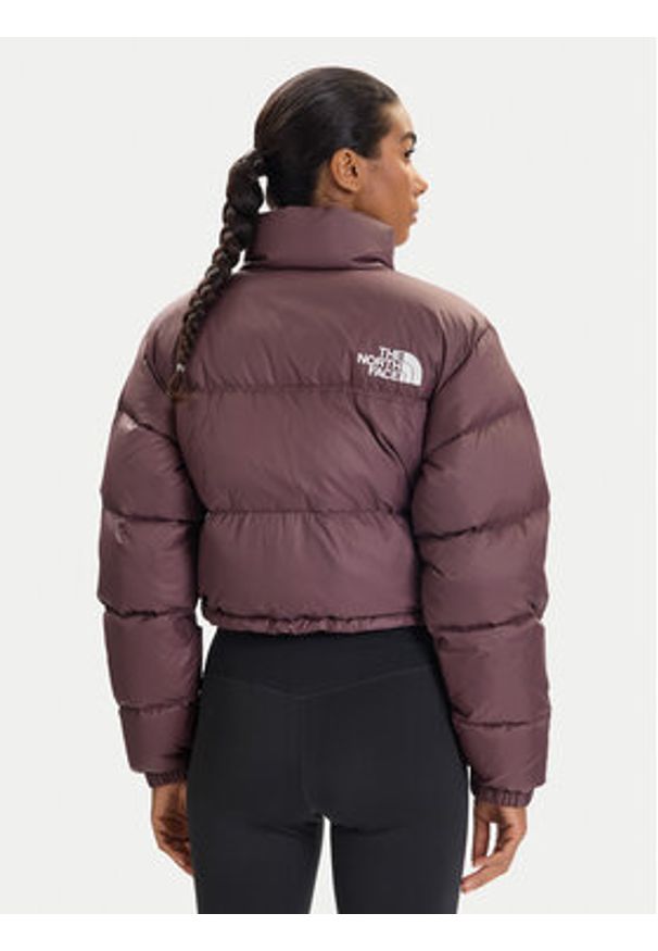 The North Face Kurtka puchowa Nuptse NF0A5GGE Fioletowy Regular Fit. Kolor: fioletowy. Materiał: syntetyk