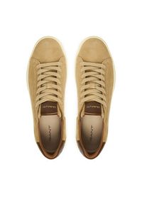 GANT - Gant Sneakersy Mc Julien 32633225 Khaki. Kolor: brązowy. Materiał: skóra, zamsz #4