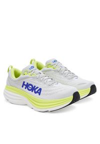 HOKA - Hoka Buty do biegania Bondi 8 1123202 Szary. Kolor: szary. Materiał: materiał