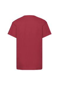 FRUIT OF THE LOOM - Oryginalna Koszulka Dla Dzieci. Kolor: czerwony