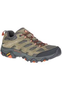 Buty trekkingowe męskie Merrell Trekkingowe Męskie Moab 3 Gtx Gore-tex. Kolor: wielokolorowy, pomarańczowy, brązowy. Materiał: materiał, syntetyk, skóra. Szerokość cholewki: normalna. Technologia: Gore-Tex. Sport: turystyka piesza #1
