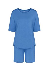 Triumph Piżama Timeless Sensuality 10222627 Niebieski Relaxed Fit. Kolor: niebieski #3