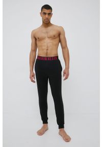 Calvin Klein Underwear spodnie dresowe męskie kolor czarny gładkie. Kolor: czarny. Materiał: dresówka. Wzór: gładki