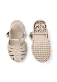 LIEWOOD - Liewood sandały dziecięce Bre kolor beżowy. Nosek buta: okrągły. Zapięcie: klamry. Kolor: beżowy. Materiał: materiał, guma. Wzór: gładki. Obcas: na obcasie. Wysokość obcasa: niski #3