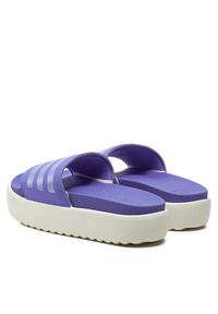 Adidas - adidas Klapki adilette Platform IF6922 Fioletowy. Kolor: fioletowy. Materiał: skóra. Obcas: na platformie #2