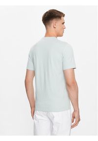 Guess T-Shirt M3YI26 J1314 Niebieski Slim Fit. Kolor: niebieski. Materiał: bawełna
