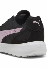 Puma - Damskie sneakersy SOFTRIDE Cosmic PUMA Black Pale Pink. Kolor: czarny, różowy, wielokolorowy. Materiał: skóra, syntetyk, nubuk. Szerokość cholewki: normalna #2