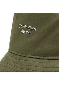 Calvin Klein Kapelusz Dynamic Bucket K50K508973 Zielony. Kolor: zielony. Materiał: materiał