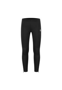 ROGELLI - Cienkie legginsy do biegania męskie Rogelli BOONE. Kolor: wielokolorowy, różowy, czarny