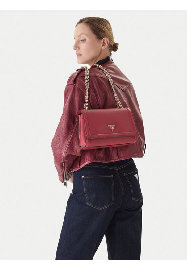 Guess Torebka 178575 Czerwony. Kolor: czerwony. Materiał: skórzane