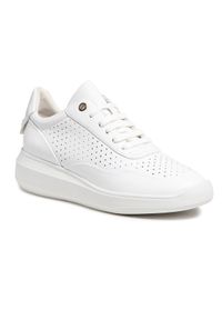 Geox Sneakersy D Rubidia C D15APC 00085 C1000 Biały. Kolor: biały. Materiał: skóra #1