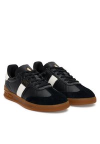 Polo Ralph Lauren Sneakersy Aera 804956688008 Czarny. Kolor: czarny. Materiał: skóra #5