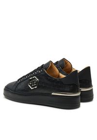 Philipp Plein - PHILIPP PLEIN Sneakersy AADS USC0665 PLE010N Czarny. Kolor: czarny. Materiał: skóra #5