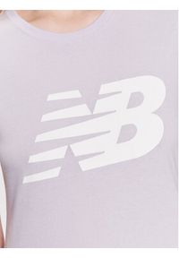 New Balance T-Shirt Classic Flying Nb Graphic WT03816 Fioletowy Athletic Fit. Kolor: fioletowy. Materiał: bawełna