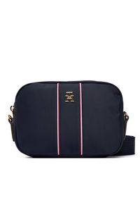 TOMMY HILFIGER - Tommy Hilfiger Torebka Popette Camera Bag Corp AW0AW17710 Granatowy. Kolor: niebieski #6