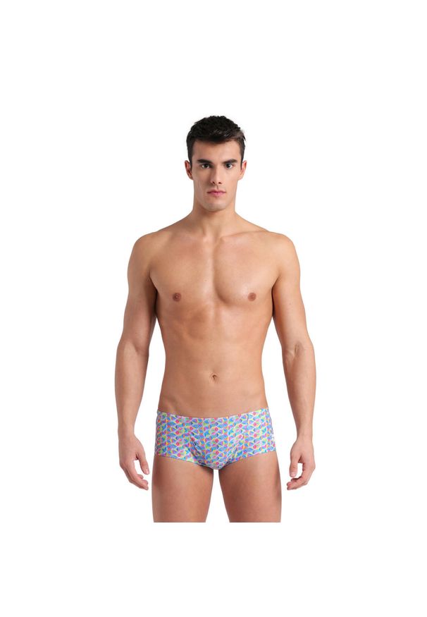 Szorty Kąpielowe Arena Starfish Low Waist Swim Short. Kolor: biały. Materiał: materiał