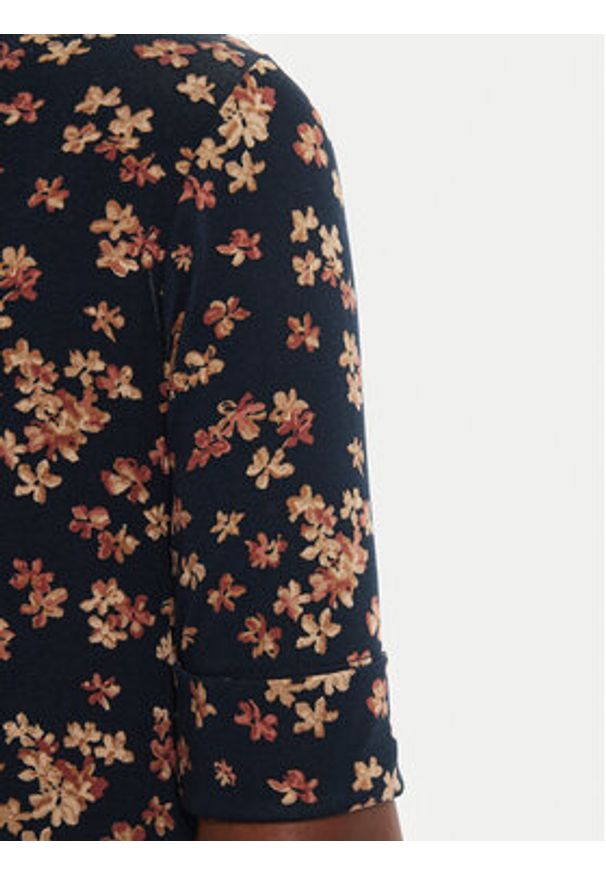 Lauren Ralph Lauren Sukienka codzienna 250946135001 Granatowy Slim Fit. Okazja: na co dzień. Kolor: niebieski. Materiał: bawełna. Typ sukienki: proste. Styl: casual