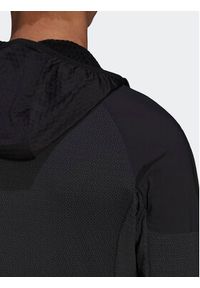 Adidas - adidas Polar Techrock Flooce Wind Hooded Jacket HF0726 Czarny. Kolor: czarny. Materiał: syntetyk #8