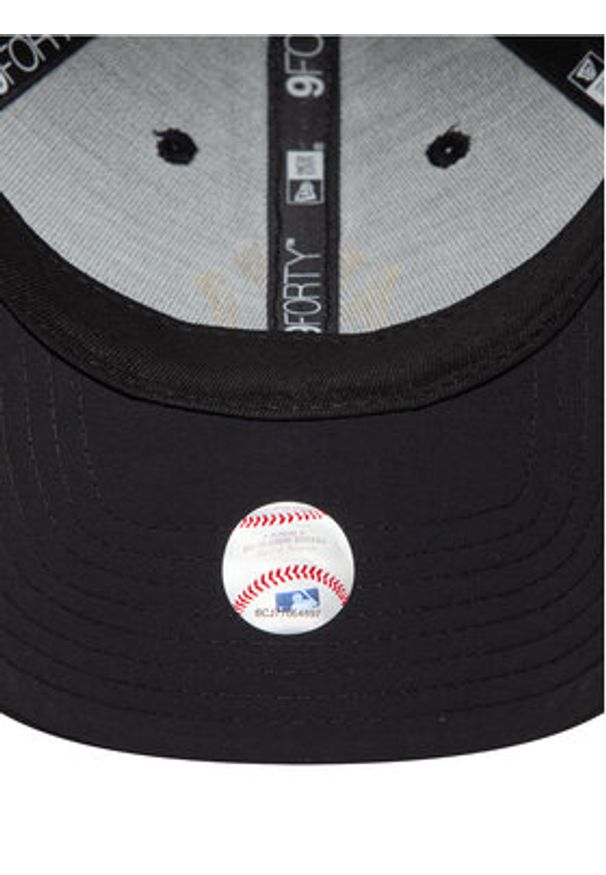 New Era Czapka z daszkiem New York Yankees Recycled 9Forty 60595187 Czarny. Kolor: czarny. Materiał: materiał, nylon