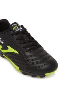 Joma Buty do piłki nożnej Toledo Jr 2501 TOJS2501HG Czarny. Kolor: czarny. Materiał: skóra