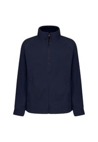 Regatta - Męska kurtka polarowa Thor III (Dark Navy). Kolor: niebieski, zielony, wielokolorowy. Materiał: polar. Sport: turystyka piesza #1