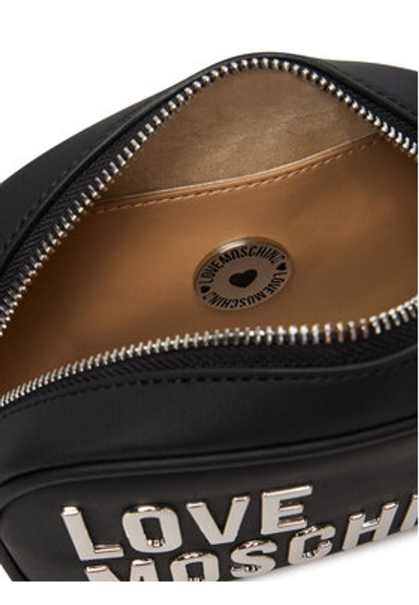 Love Moschino - LOVE MOSCHINO Torebka JC4026PP1NKD000B Czarny. Kolor: czarny. Materiał: skórzane