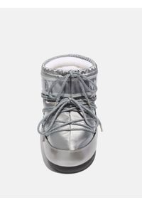 Śniegowce damskie Moon Boot ICON LOW GLANCE BLACK SATIN BOOTS. Kolor: czarny #3